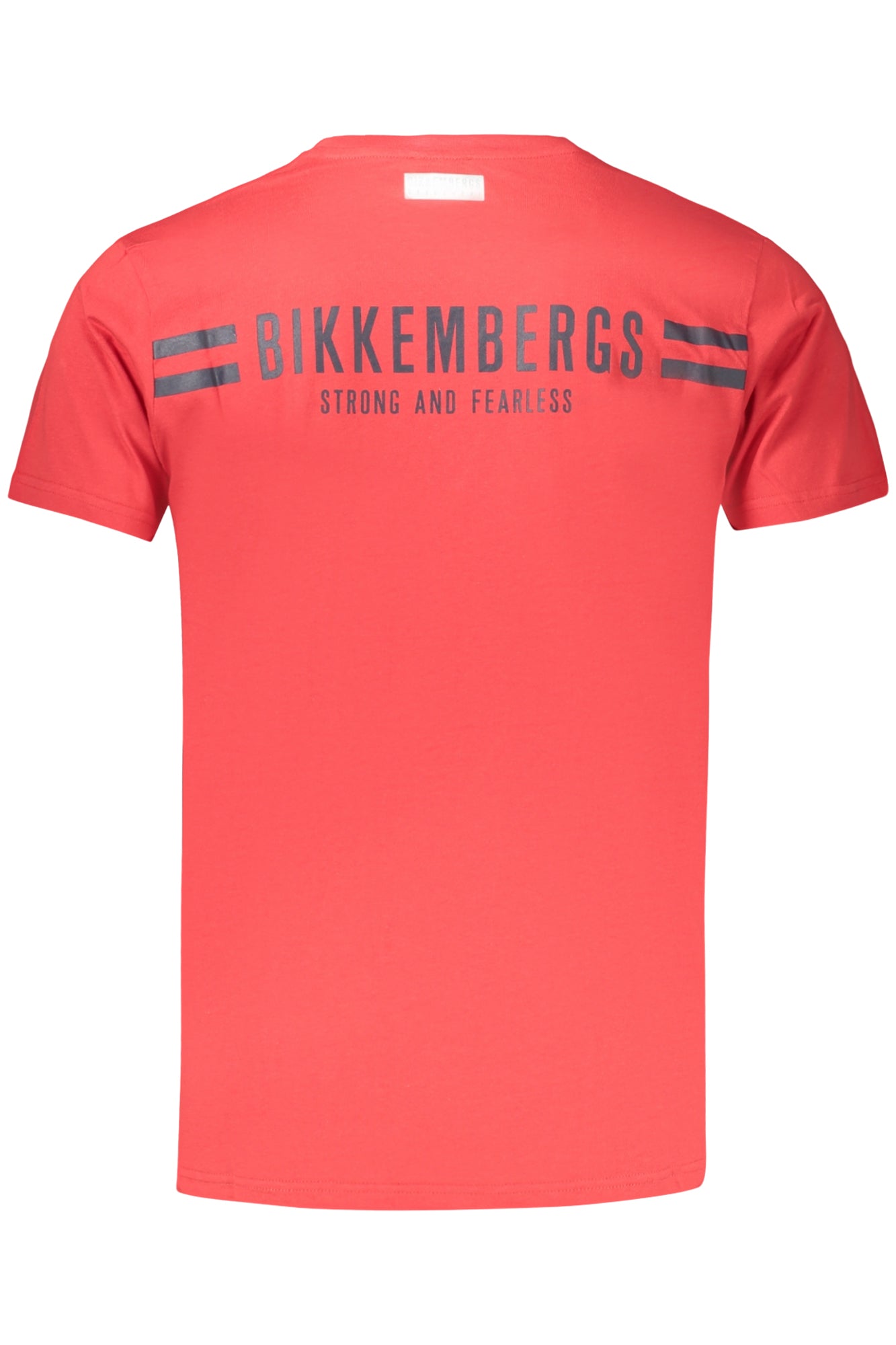 BIKKEMBERGS T-SHIRT MANICHE CORTE UOMO ROSSO