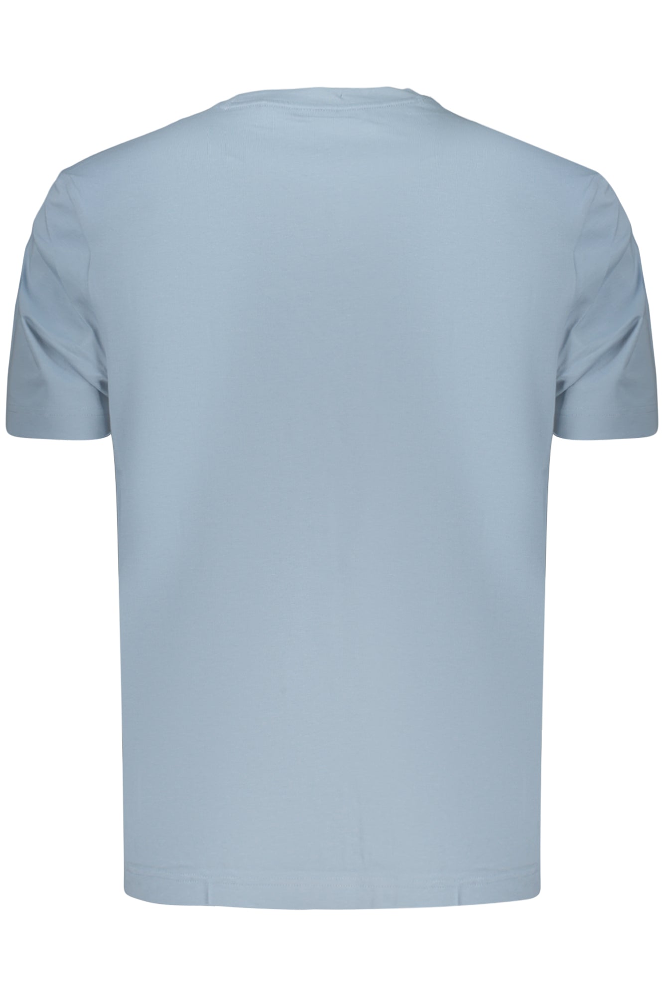 BOSS T-SHIRT MANICHE CORTE UOMO AZZURRO