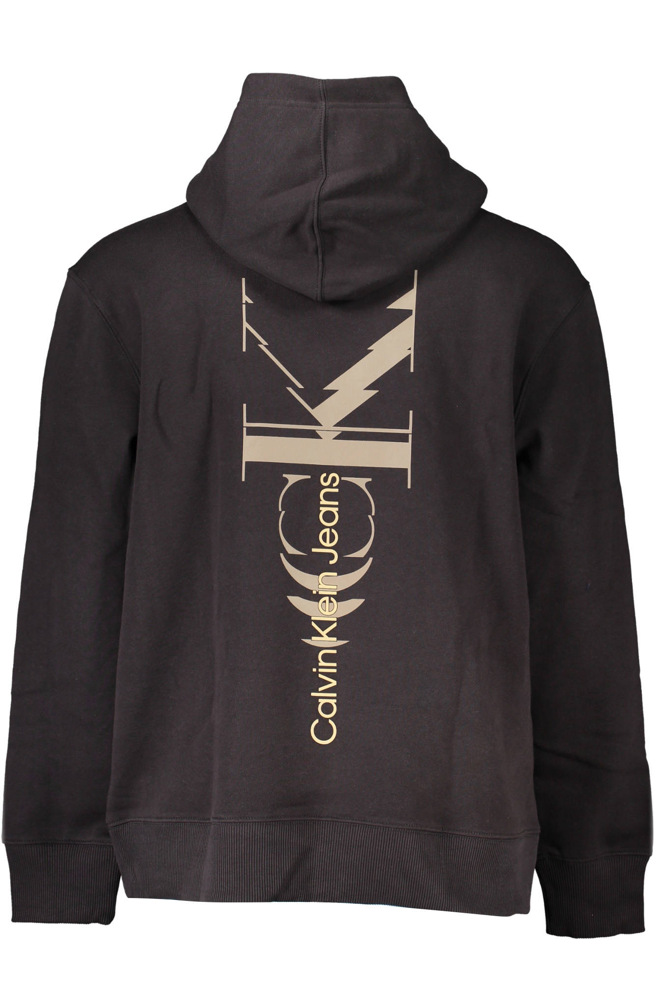CALVIN KLEIN FELPA SENZA ZIP UOMO NERO