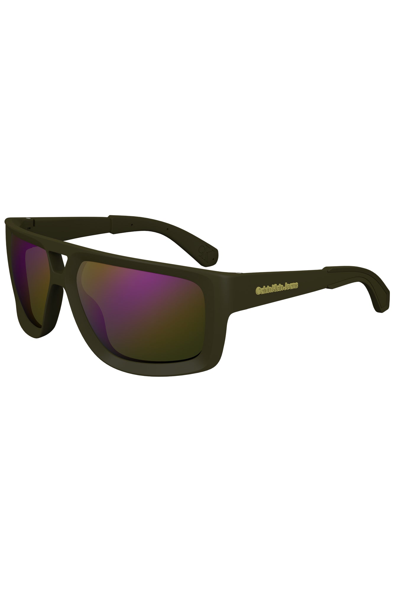 CALVIN KLEIN OCCHIALE DA SOLE UOMO VERDE