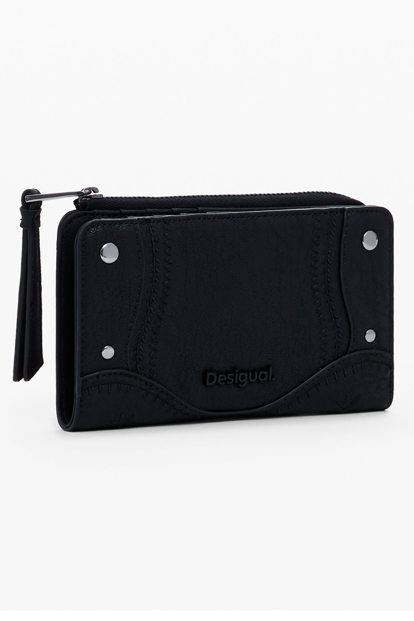 DESIGUAL PORTAFOGLIO DONNA NERO