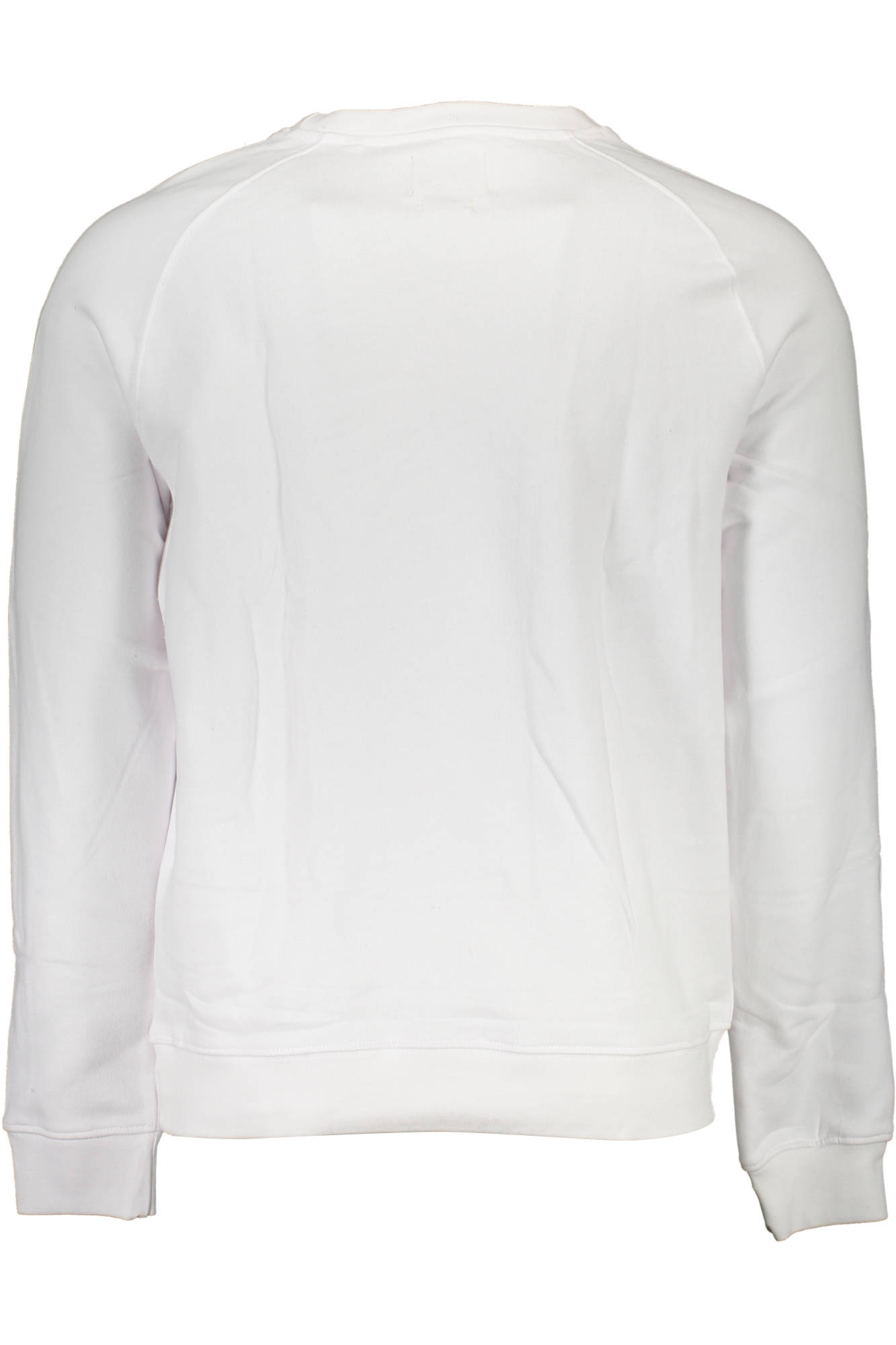 GUESS JEANS FELPA SENZA ZIP UOMO BIANCO