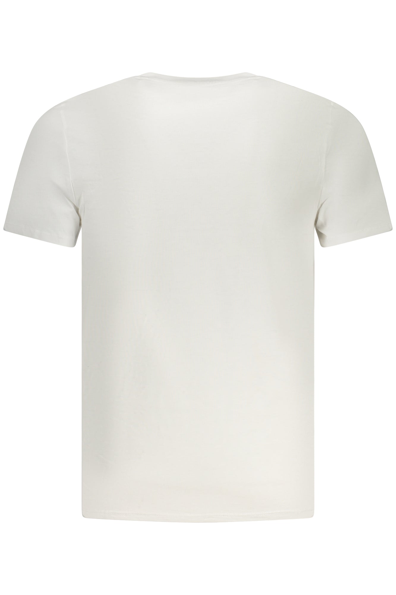 GUESS JEANS T-SHIRT MANICHE CORTE UOMO BIANCO