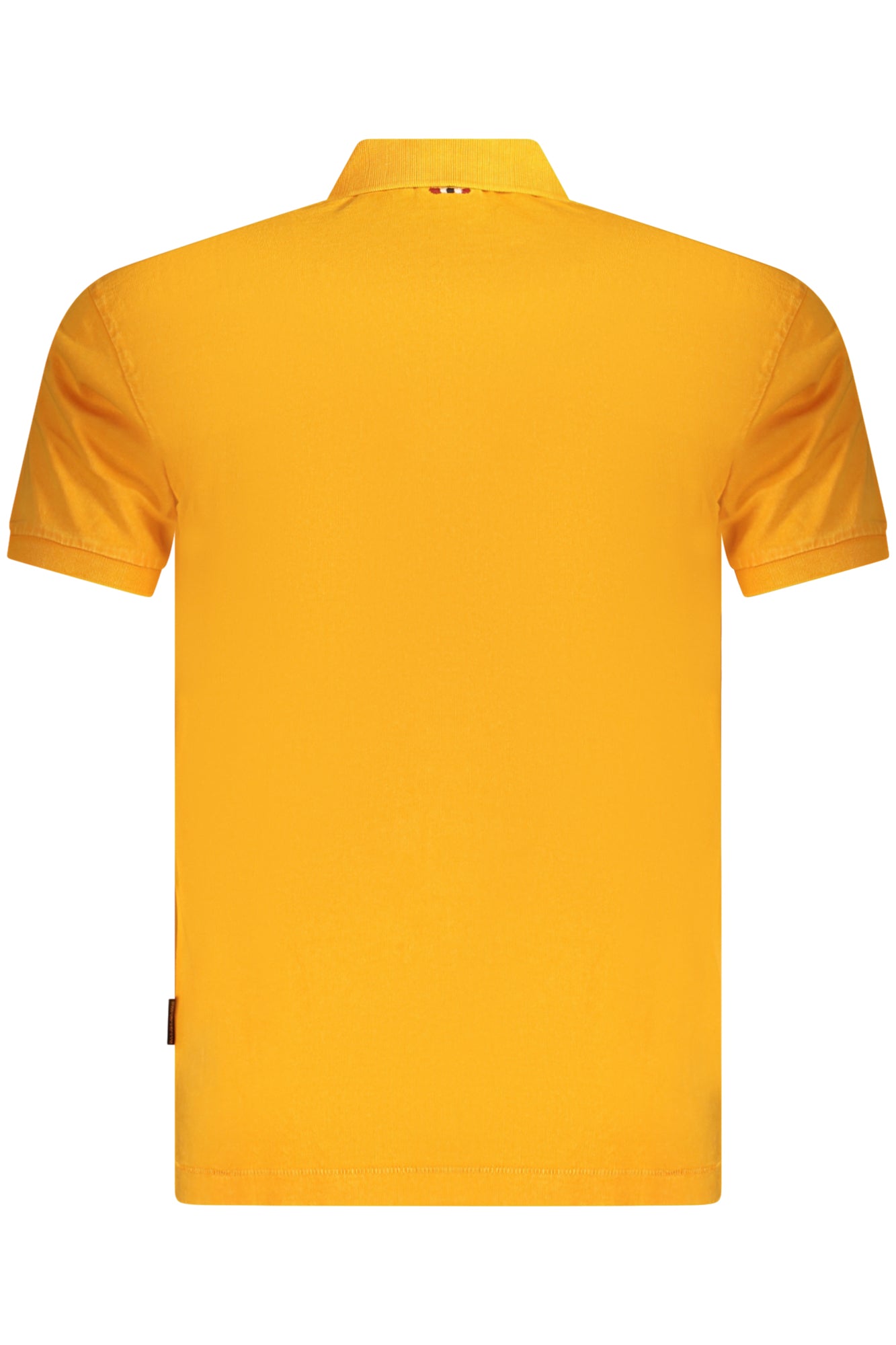 NAPAPIJRI POLO MANICHE CORTE UOMO ARANCIO