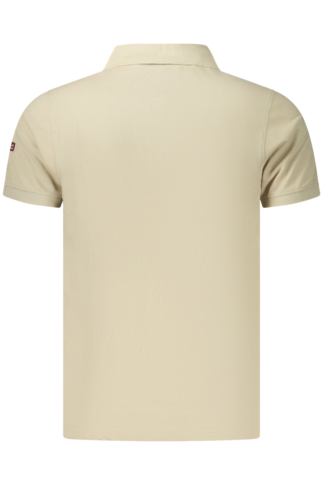 NORWAY 1963 POLO MANICHE CORTE UOMO BEIGE