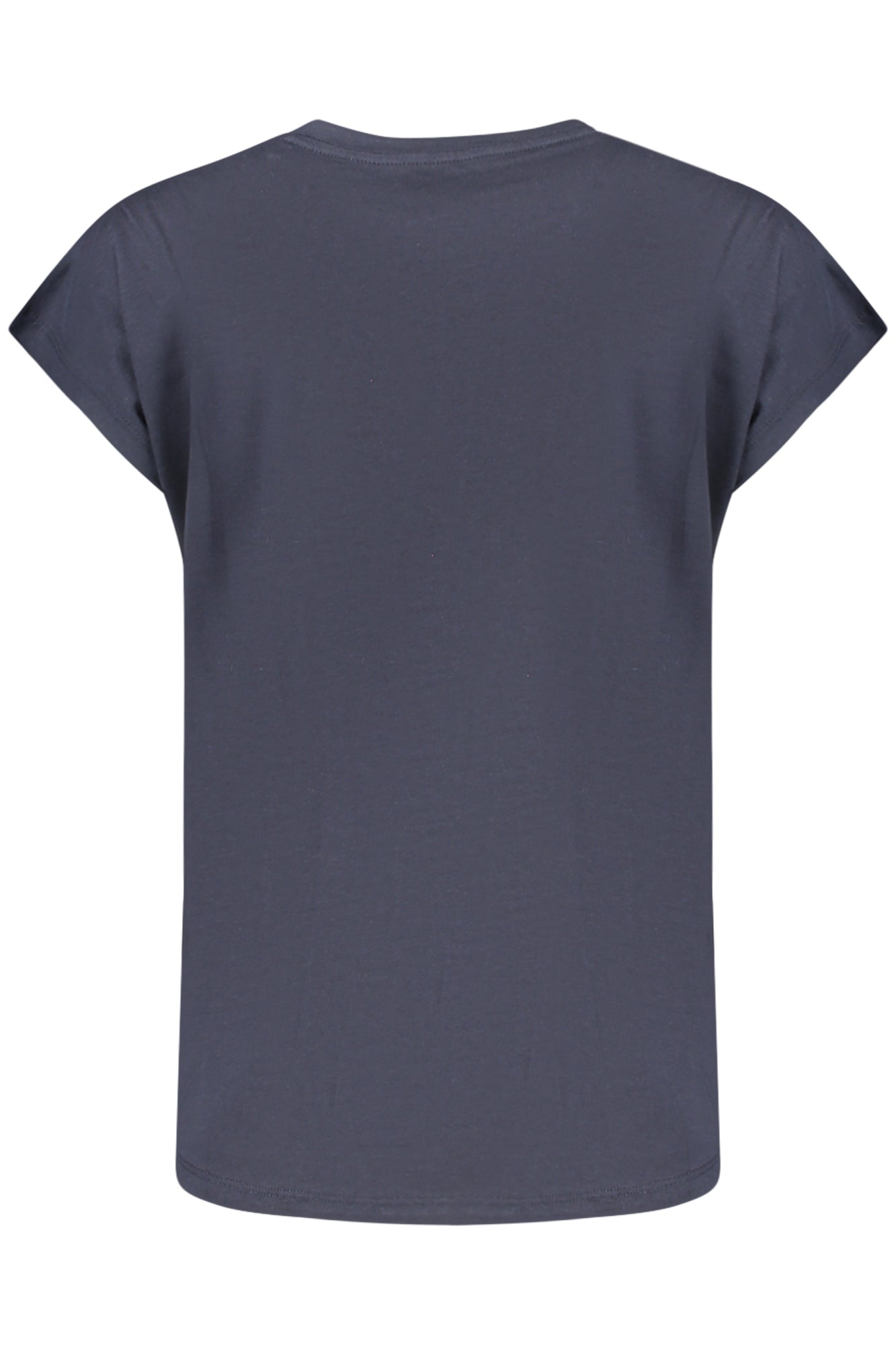 PEPE JEANS T-SHIRT MANICHE CORTE DONNA BLU