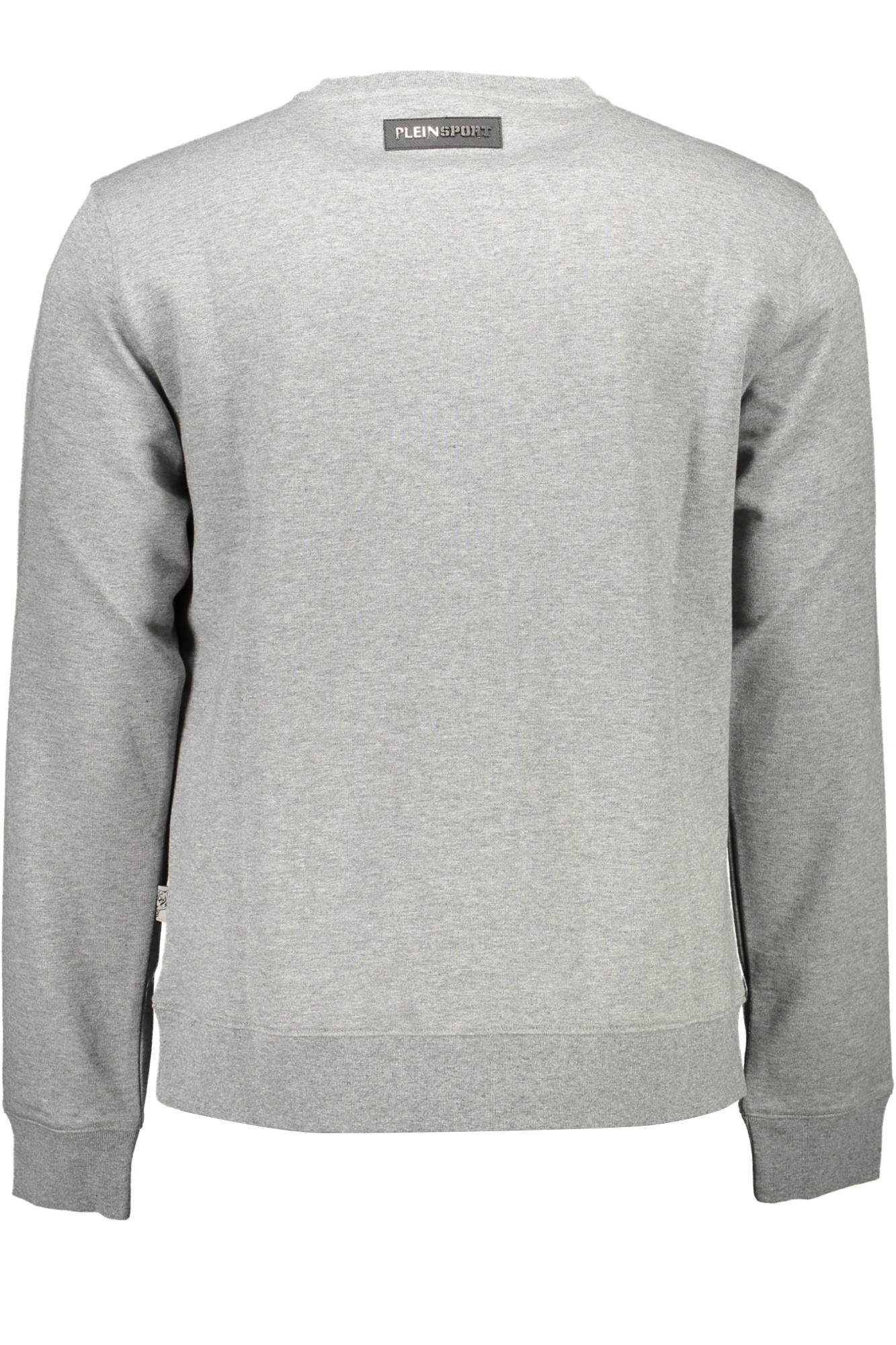 PLEIN SPORT FELPA SENZA ZIP UOMO GRIGIO