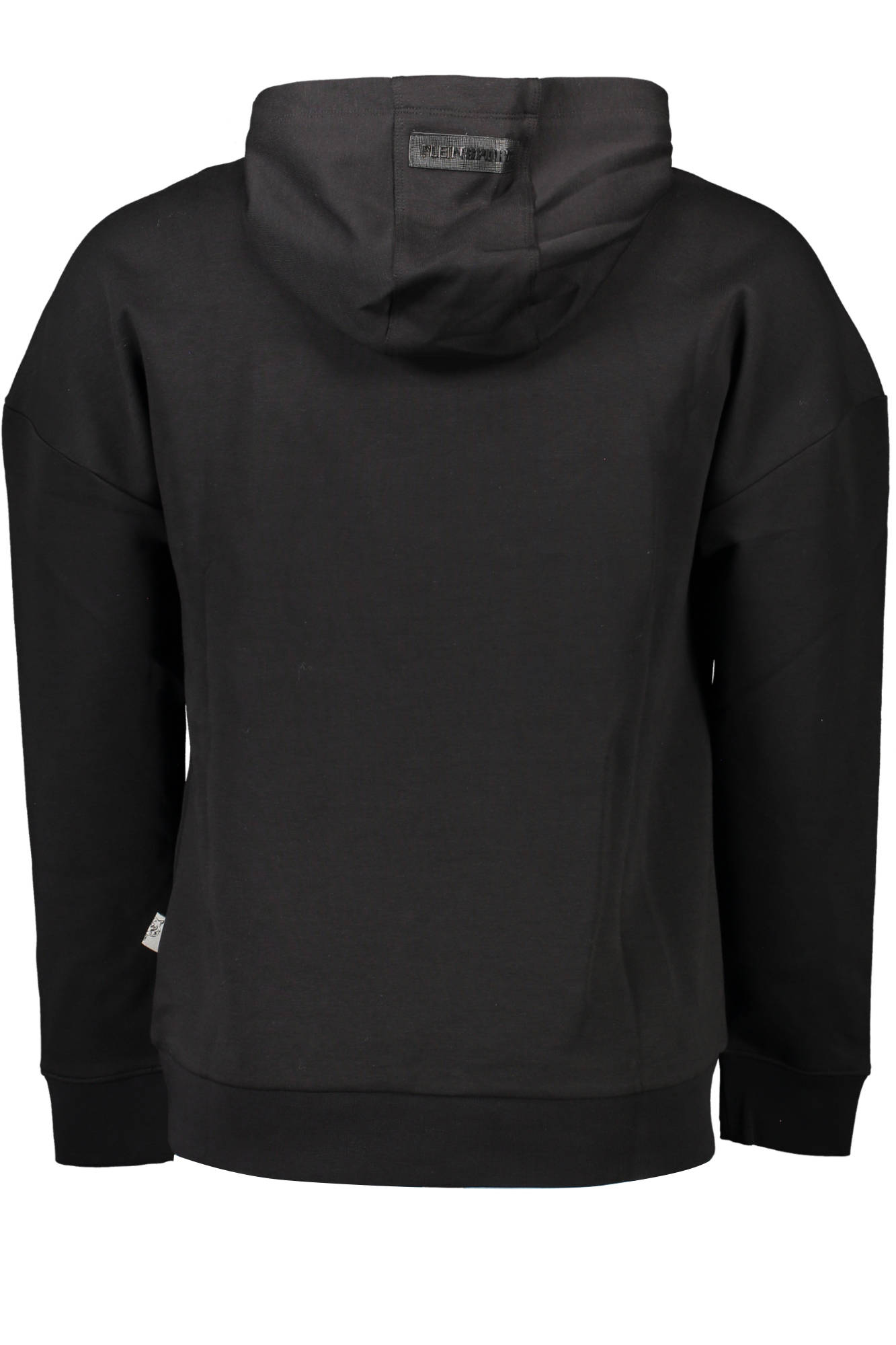PLEIN SPORT FELPA SENZA ZIP UOMO NERO