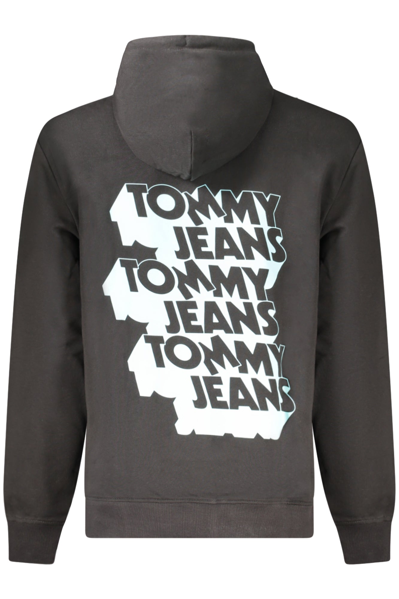 TOMMY HILFIGER FELPA SENZA ZIP UOMO NERO