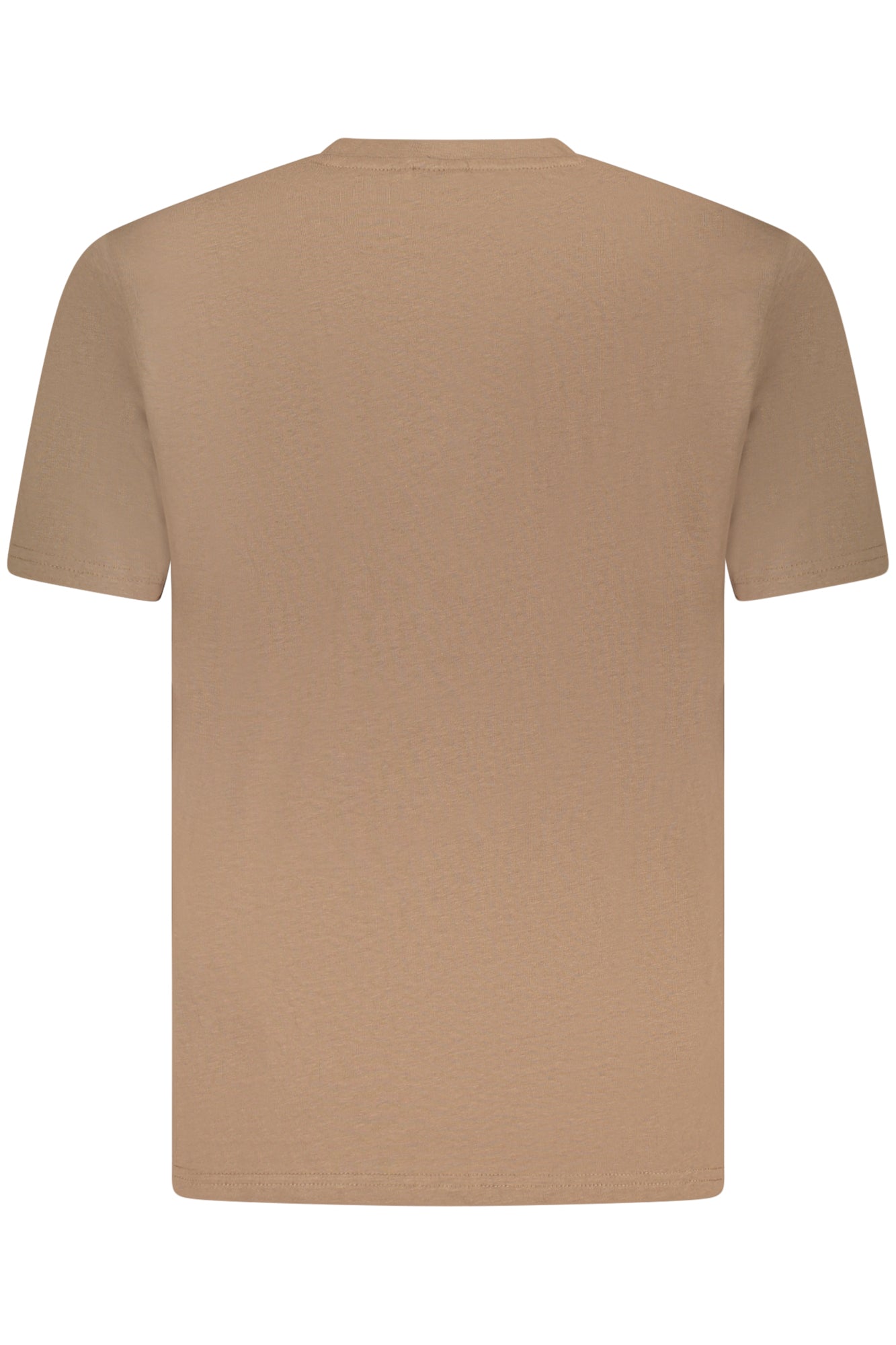U.S. GRAND T-SHIRT MANICHE CORTE UOMO MARRONE