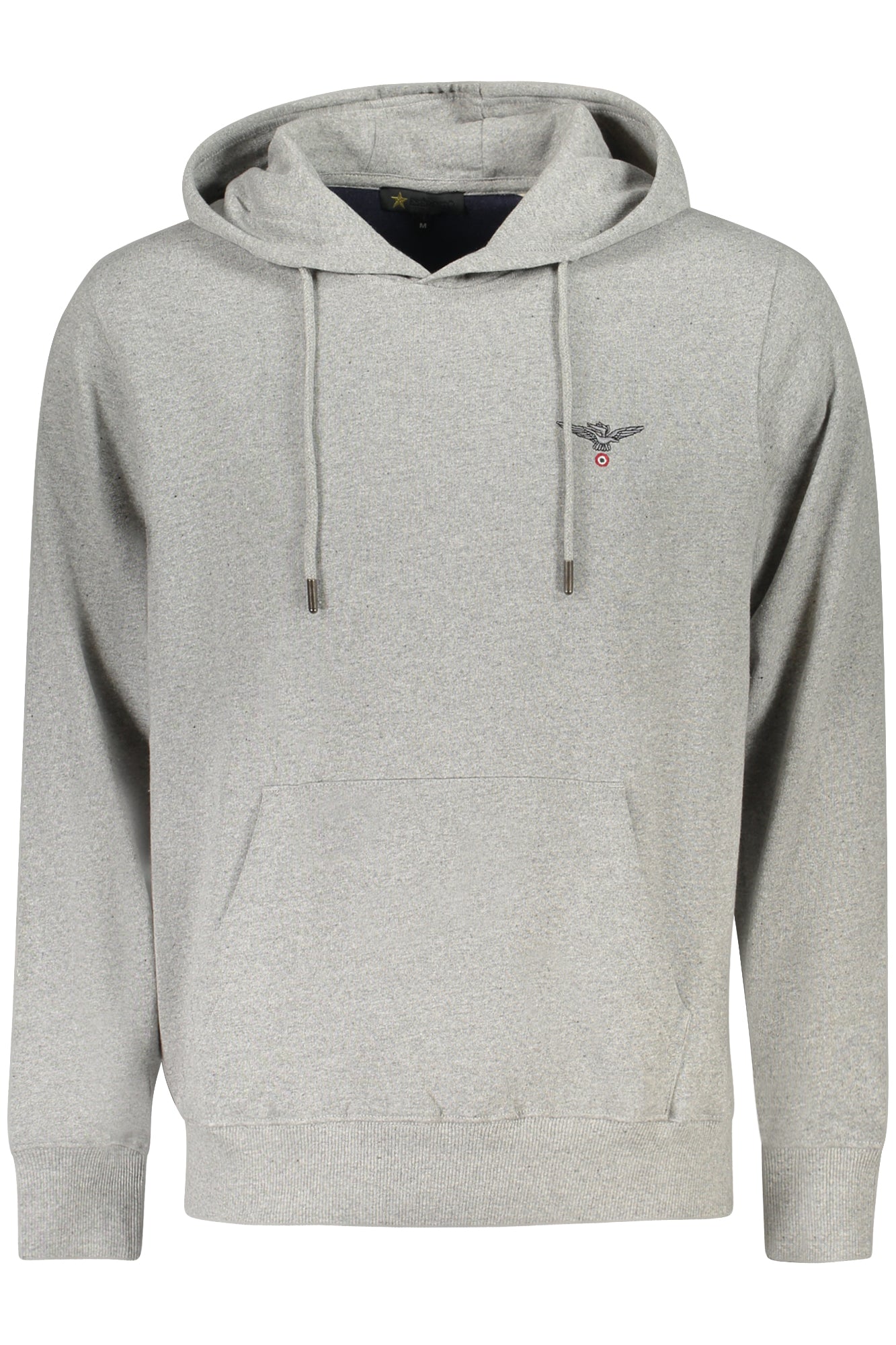 ACCADEMIA MILITARE FELPA CON ZIP UOMO GRIGIO