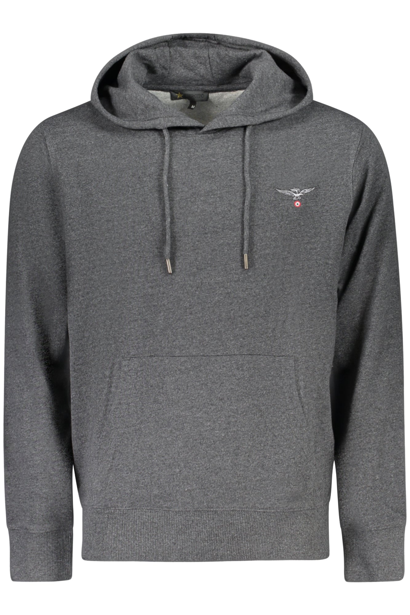 ACCADEMIA MILITARE FELPA CON ZIP UOMO GRIGIO