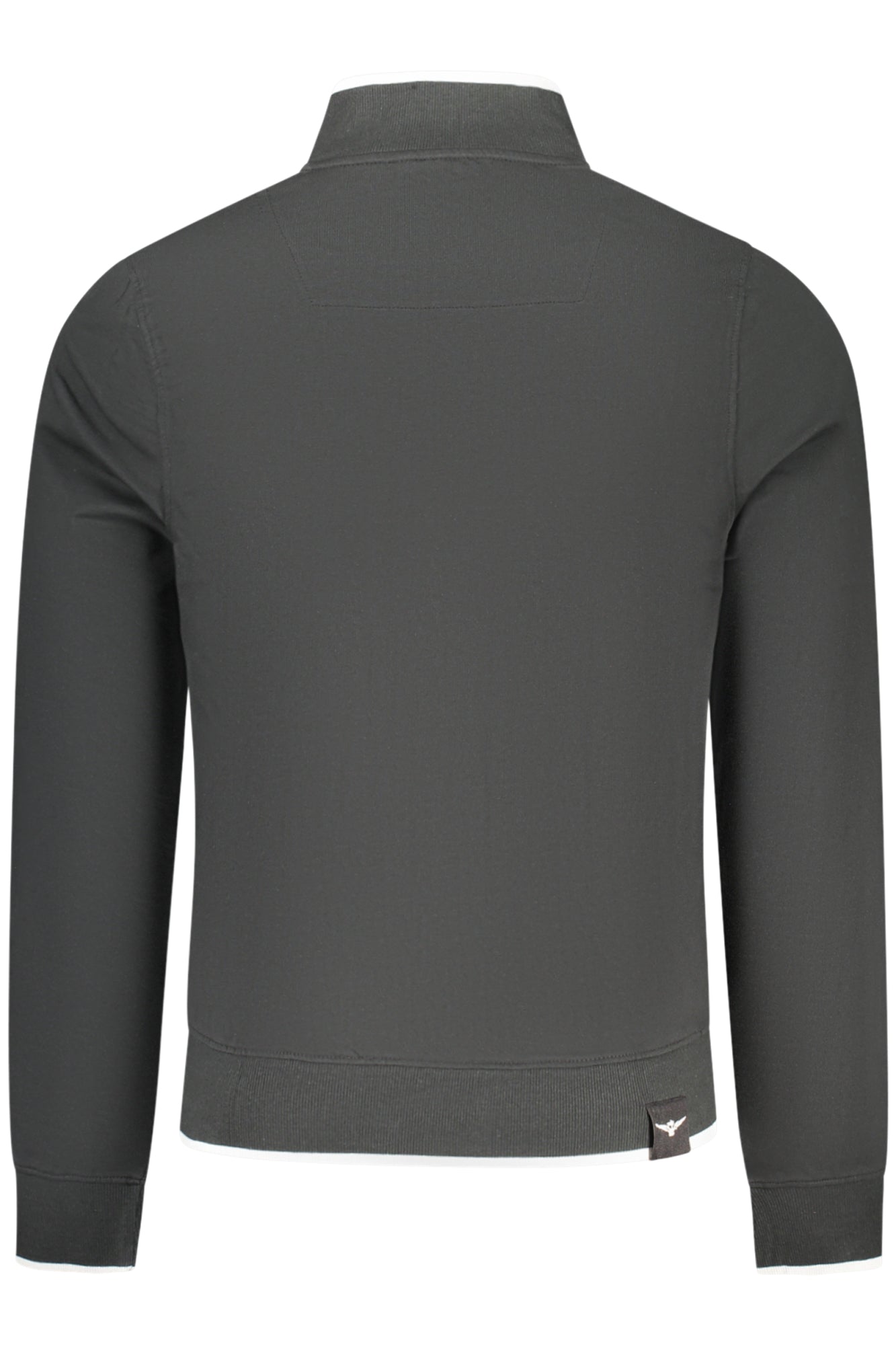 ACCADEMIA MILITARE FELPA CON ZIP UOMO NERO