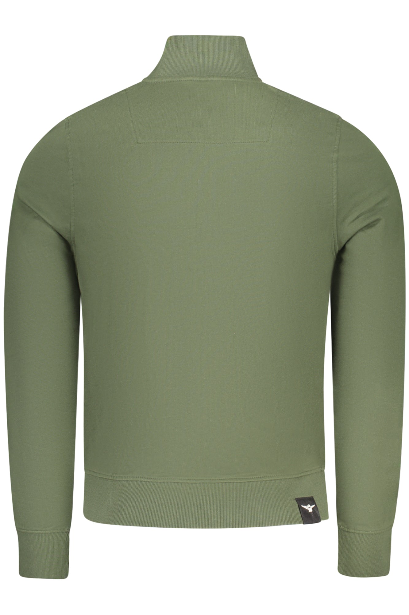 ACCADEMIA MILITARE FELPA CON ZIP UOMO VERDE