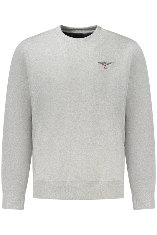 ACCADEMIA MILITARE FELPA SENZA ZIP UOMO GRIGIO
