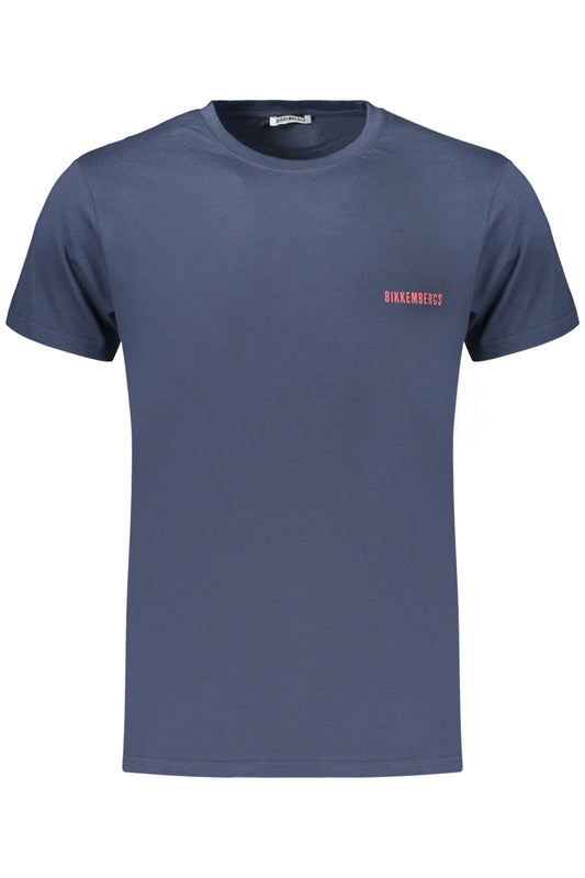 BIKKEMBERGS T-SHIRT MANICHE CORTE UOMO BLU