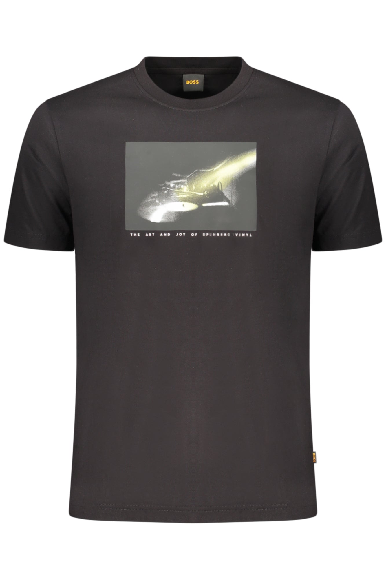BOSS T-SHIRT MANICHE CORTE UOMO NERO