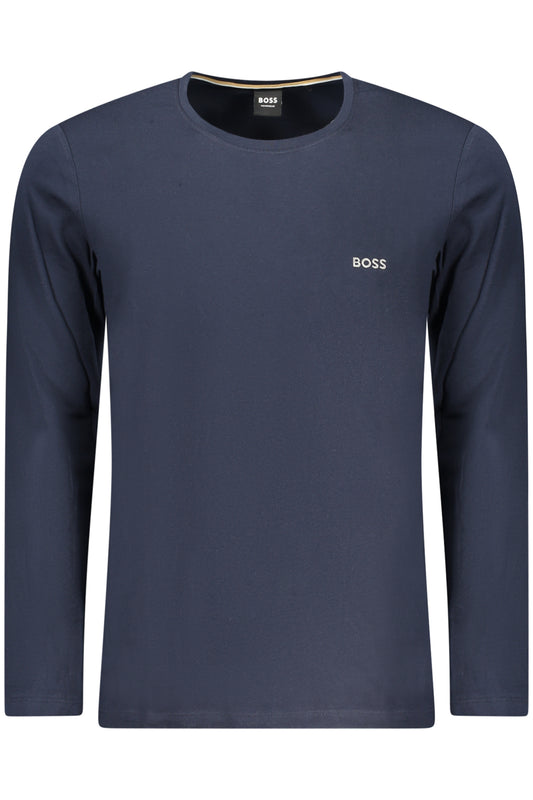 BOSS T-SHIRT MANICHE LUNGHE UOMO BLU