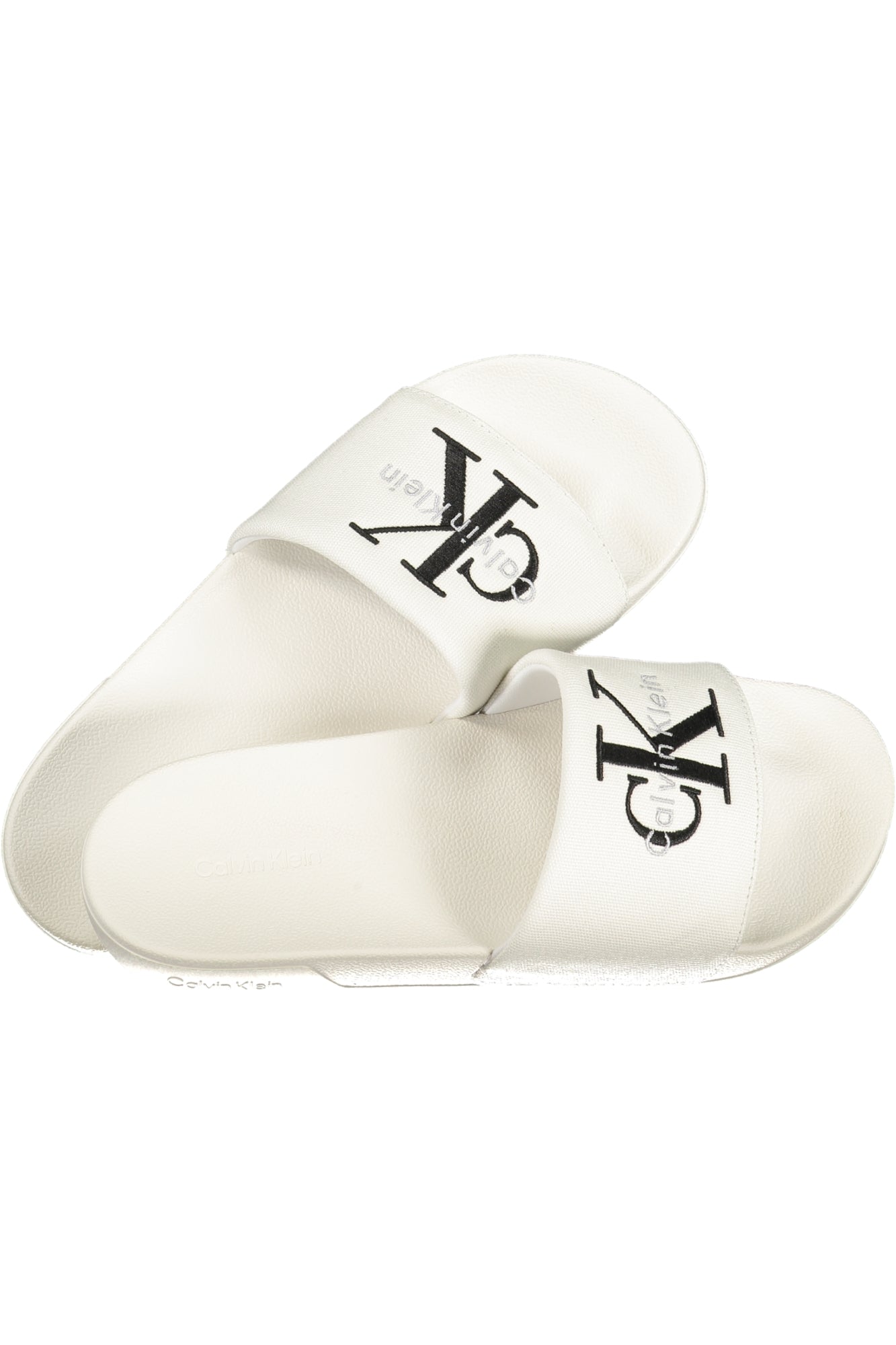 CALVIN KLEIN CALZATURA CIABATTA UOMO BIANCO