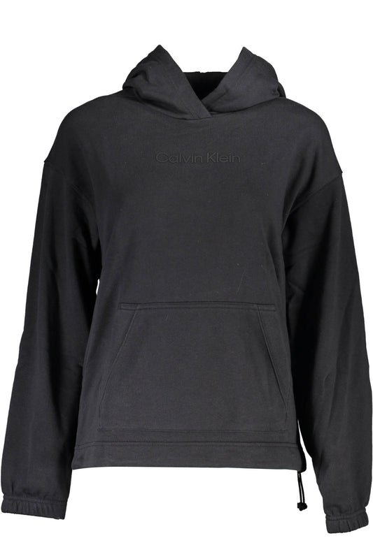 CALVIN KLEIN FELPA SENZA ZIP DONNA NERO