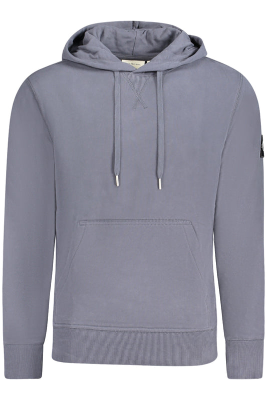 CALVIN KLEIN FELPA SENZA ZIP UOMO BLU
