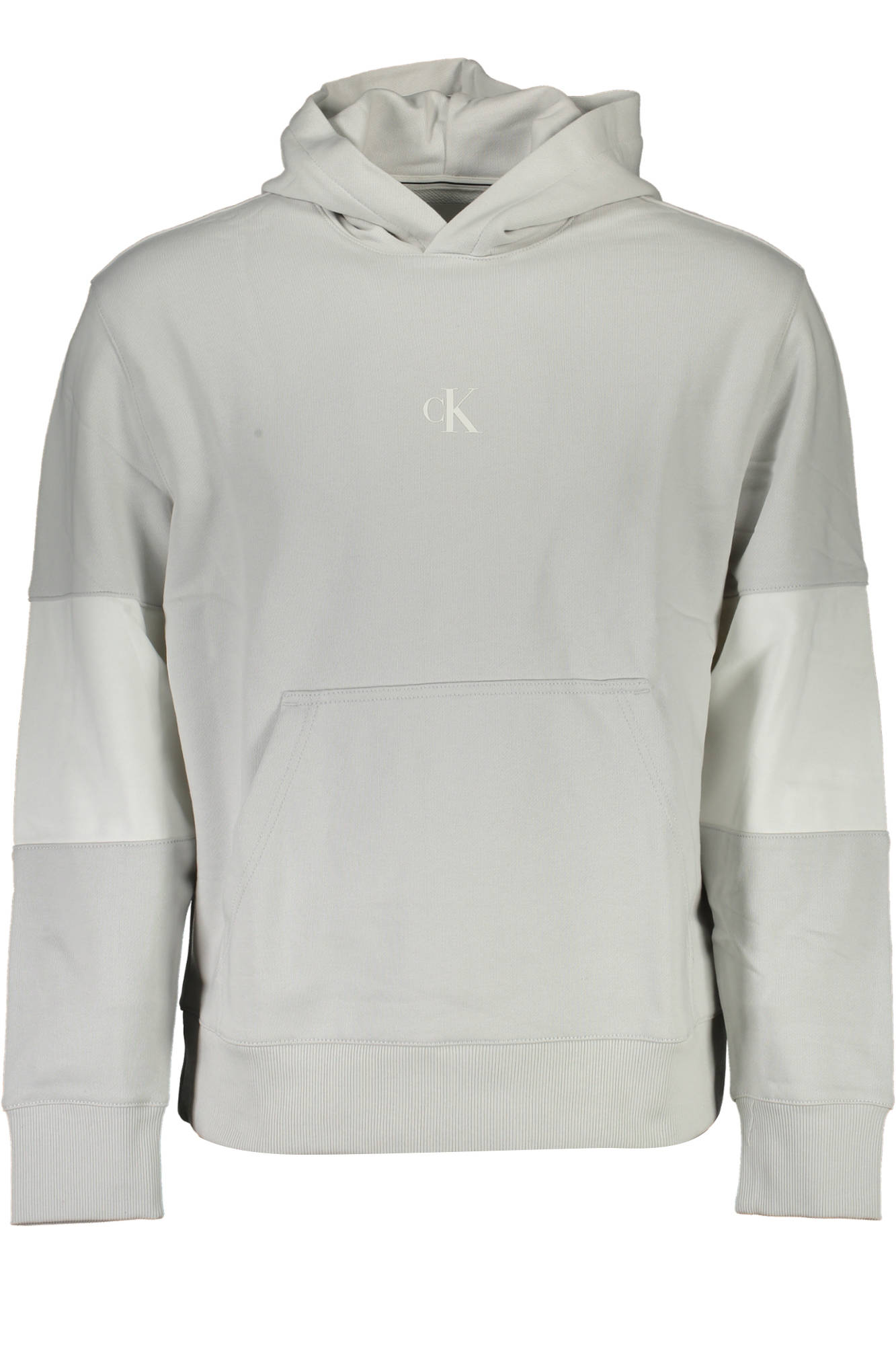 CALVIN KLEIN FELPA SENZA ZIP UOMO GRIGIO