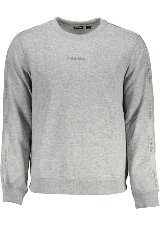 CALVIN KLEIN FELPA SENZA ZIP UOMO GRIGIO