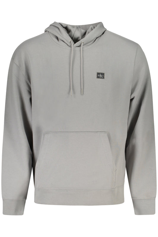 CALVIN KLEIN FELPA SENZA ZIP UOMO GRIGIO