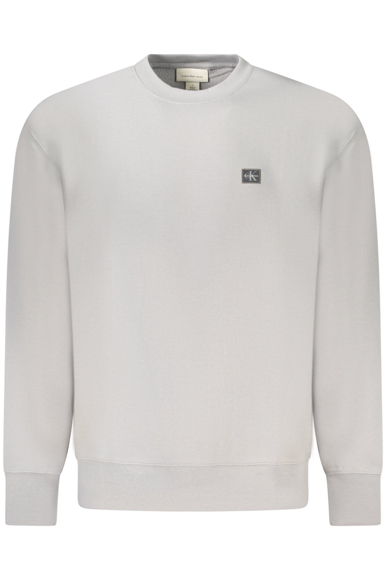 CALVIN KLEIN FELPA SENZA ZIP UOMO GRIGIO