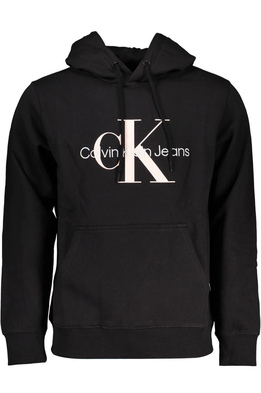 CALVIN KLEIN FELPA SENZA ZIP UOMO NERO