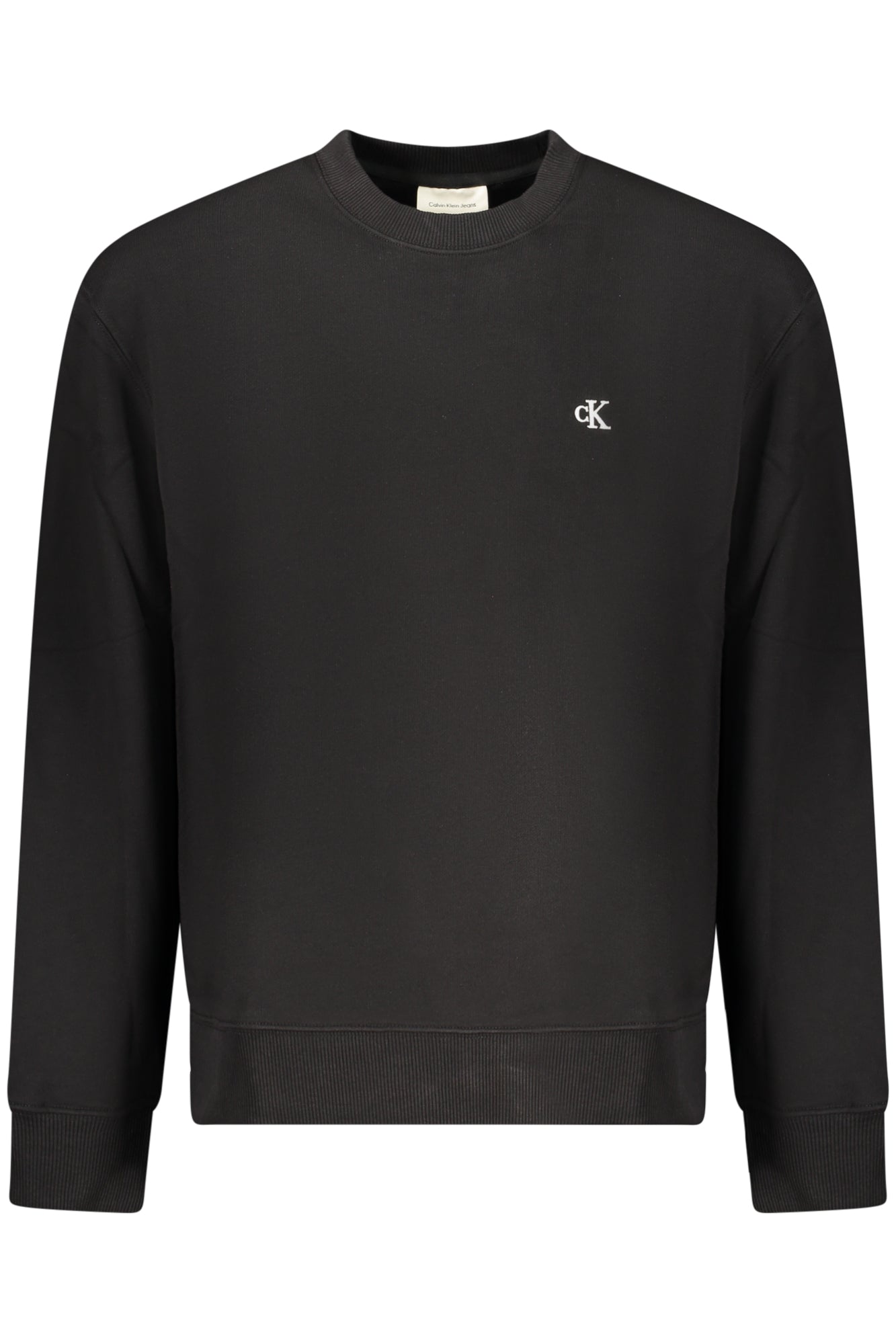 CALVIN KLEIN FELPA SENZA ZIP UOMO NERO