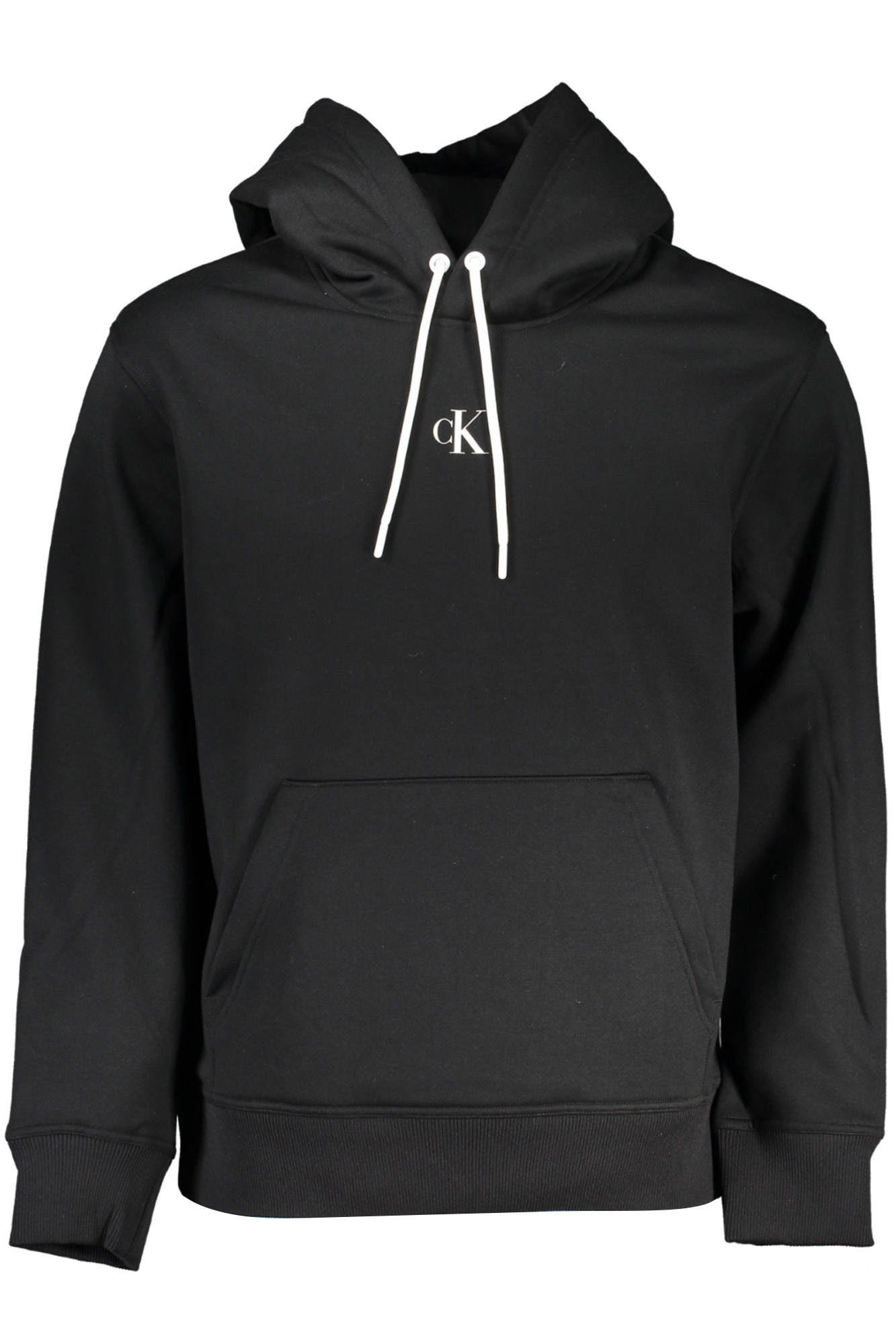 CALVIN KLEIN FELPA SENZA ZIP UOMO NERO