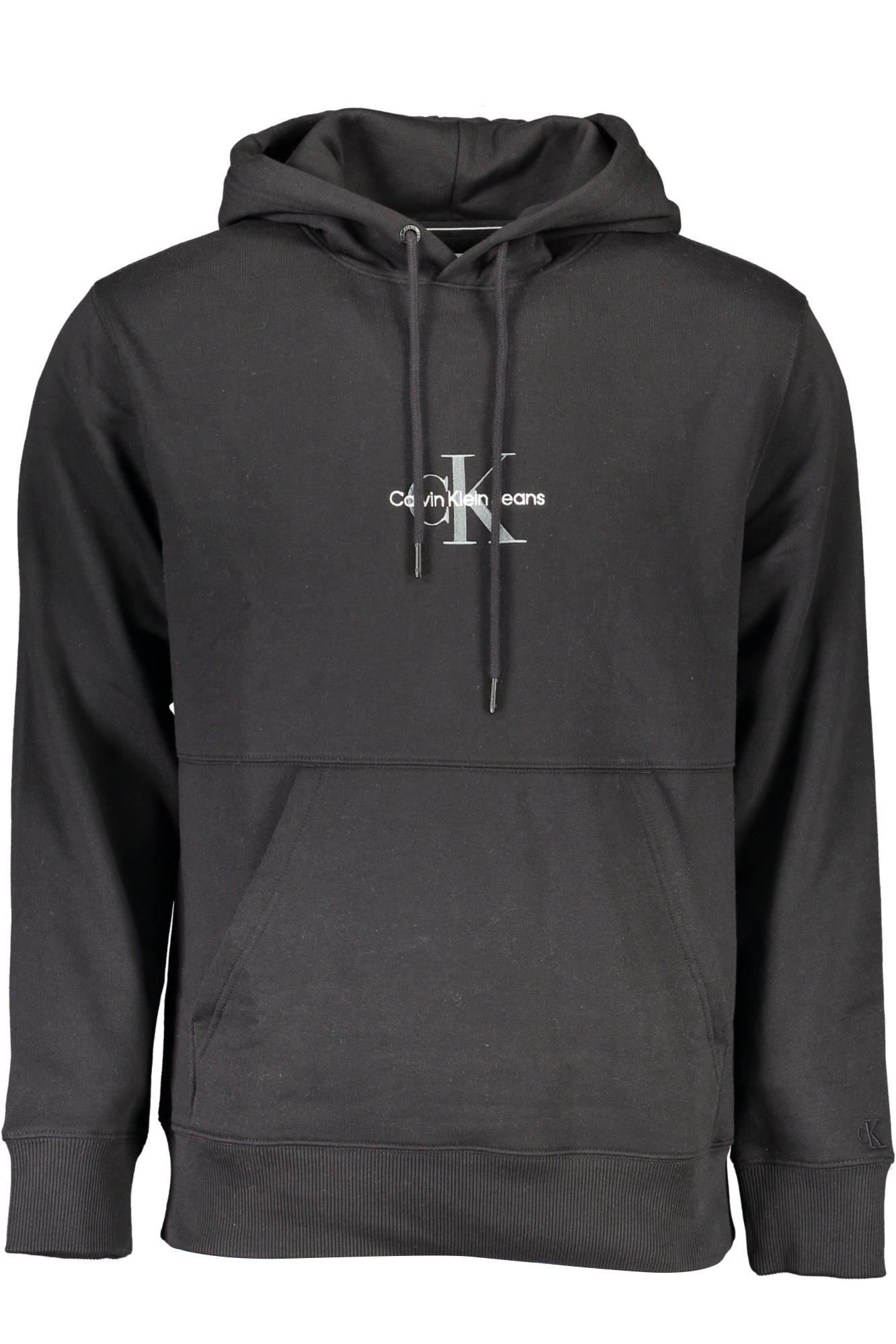 CALVIN KLEIN FELPA SENZA ZIP UOMO NERO