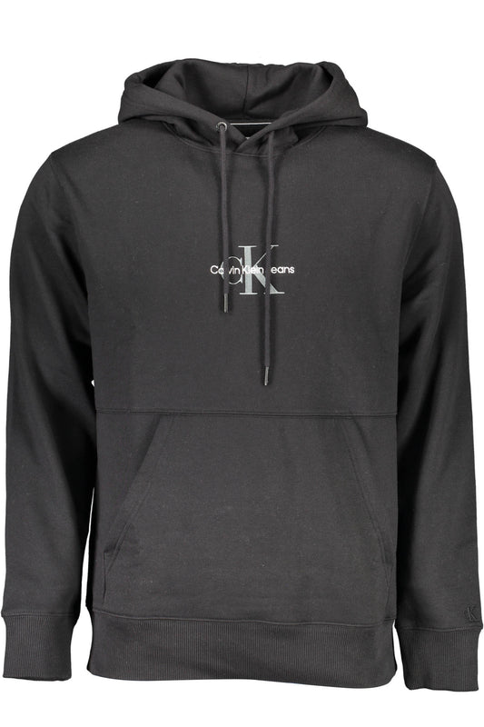 CALVIN KLEIN FELPA SENZA ZIP UOMO NERO
