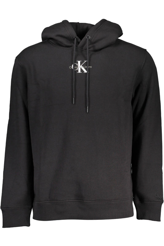 CALVIN KLEIN FELPA SENZA ZIP UOMO NERO