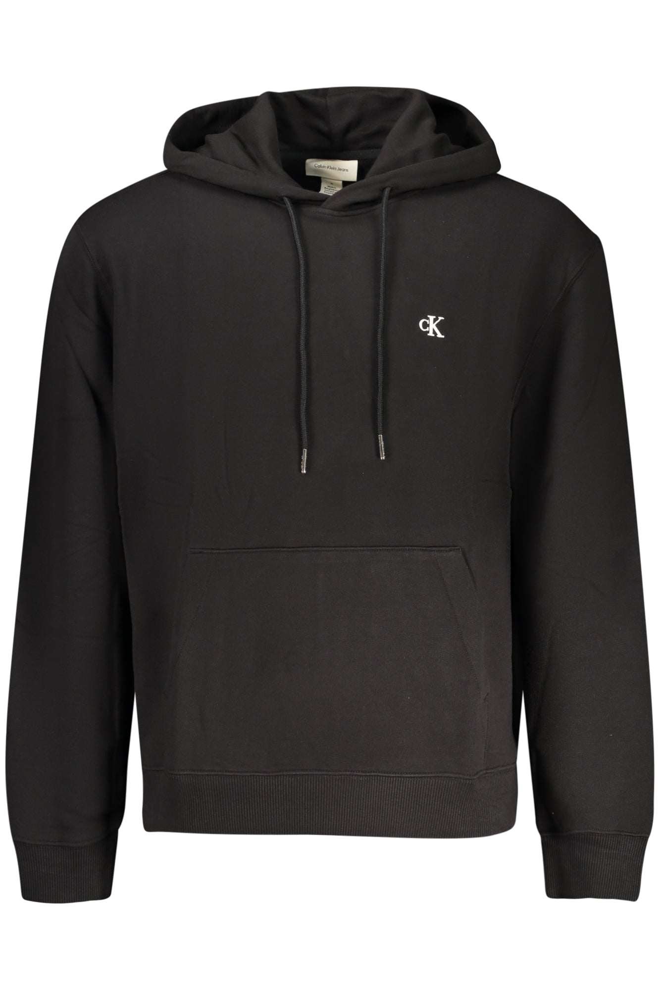 CALVIN KLEIN FELPA SENZA ZIP UOMO NERO