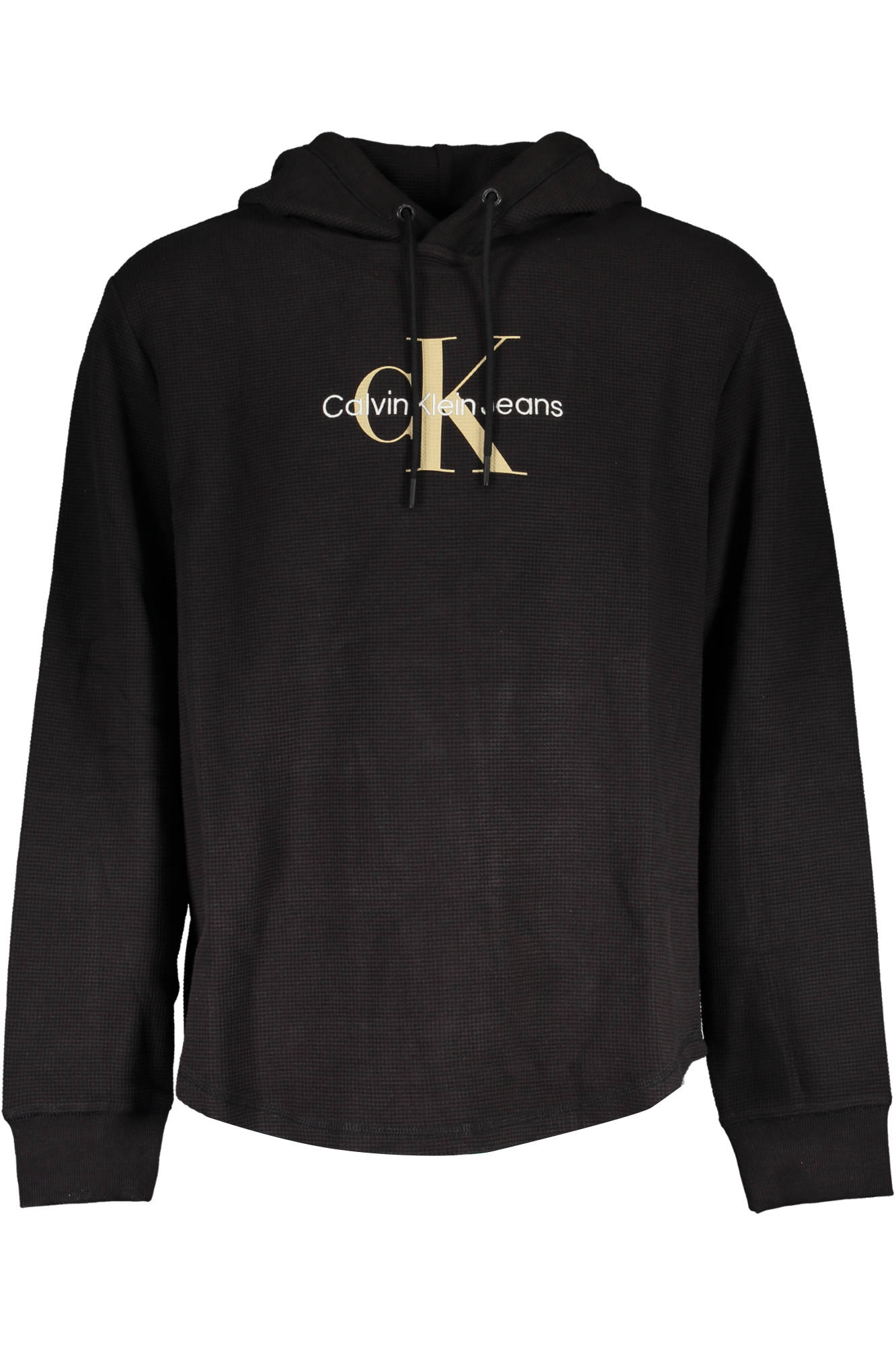 CALVIN KLEIN FELPA SENZA ZIP UOMO NERO