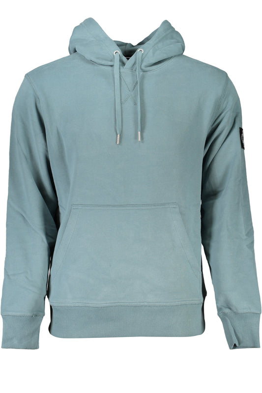 CALVIN KLEIN FELPA SENZA ZIP UOMO VERDE