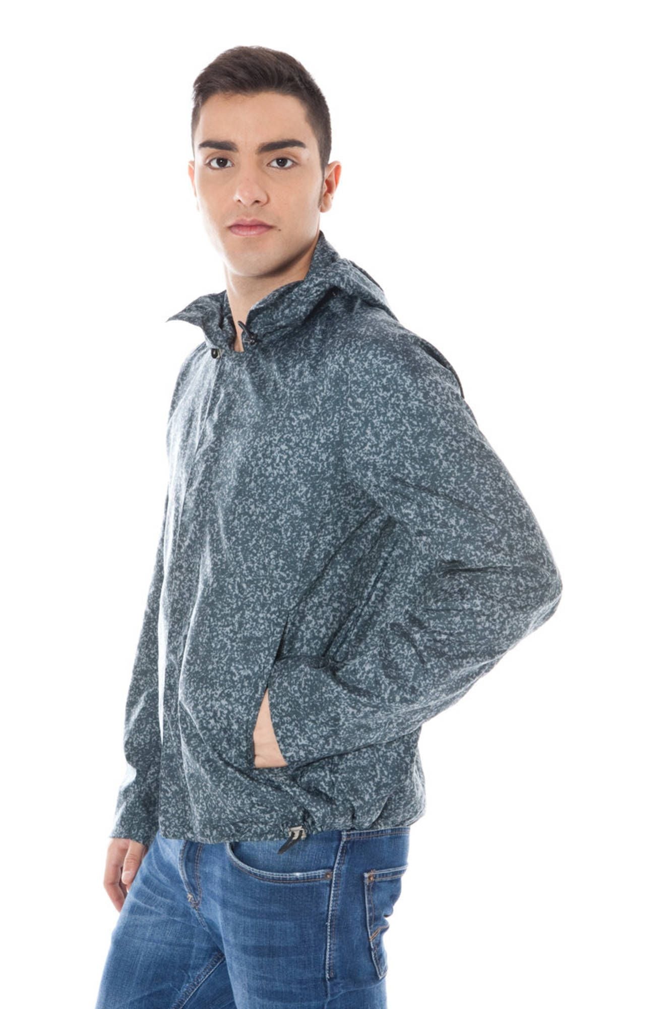 CALVIN KLEIN GIACCA SPORTIVA UOMO GRIGIO