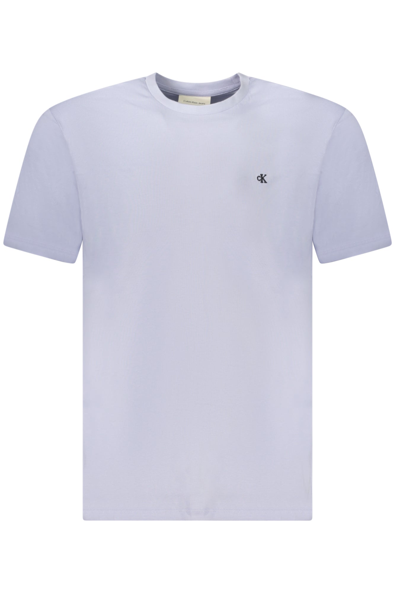 CALVIN KLEIN T-SHIRT MANICHE CORTE UOMO AZZURRO