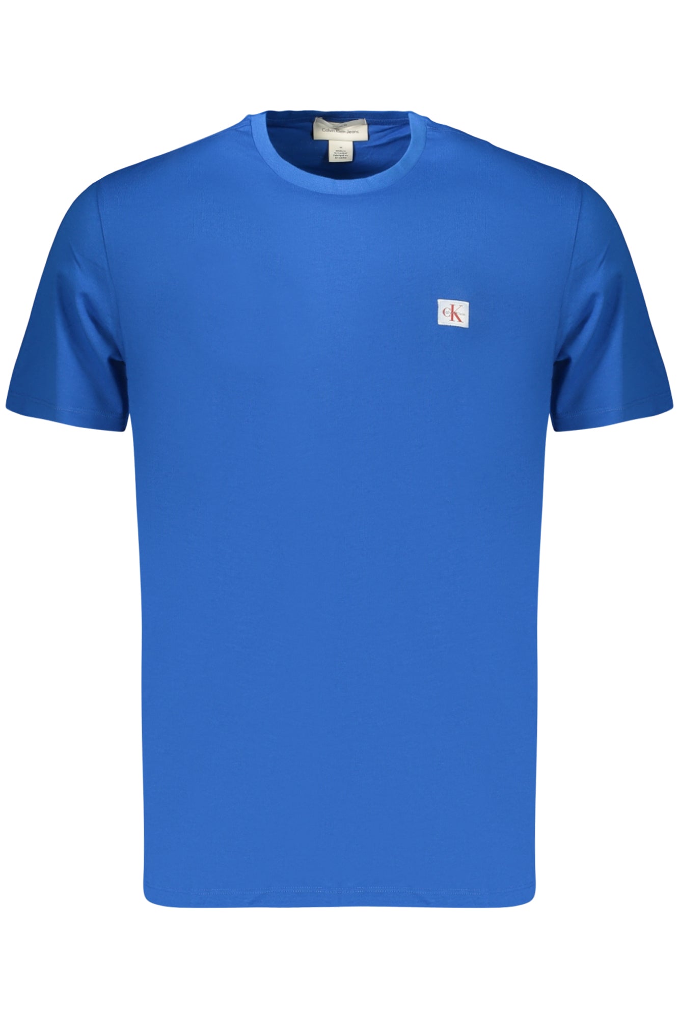 CALVIN KLEIN T-SHIRT MANICHE CORTE UOMO BLU