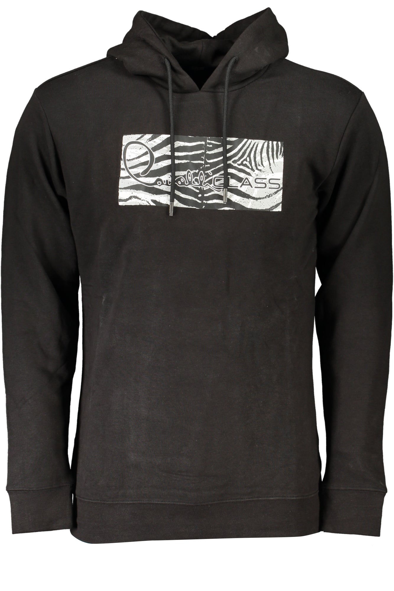 CAVALLI CLASS FELPA SENZA ZIP UOMO NERO