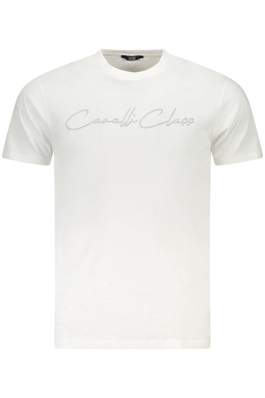 CAVALLI CLASS T-SHIRT MANICHE CORTE UOMO BIANCO