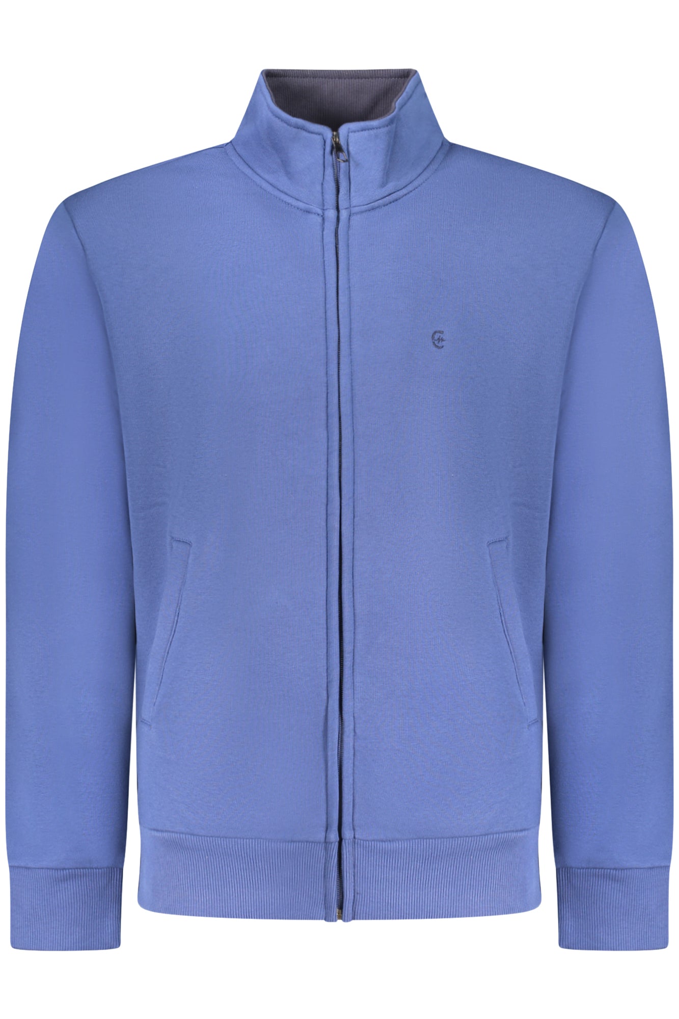 COVERI MOVING FELPA CON ZIP UOMO BLU