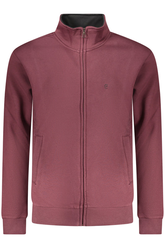 COVERI MOVING FELPA CON ZIP UOMO ROSSO