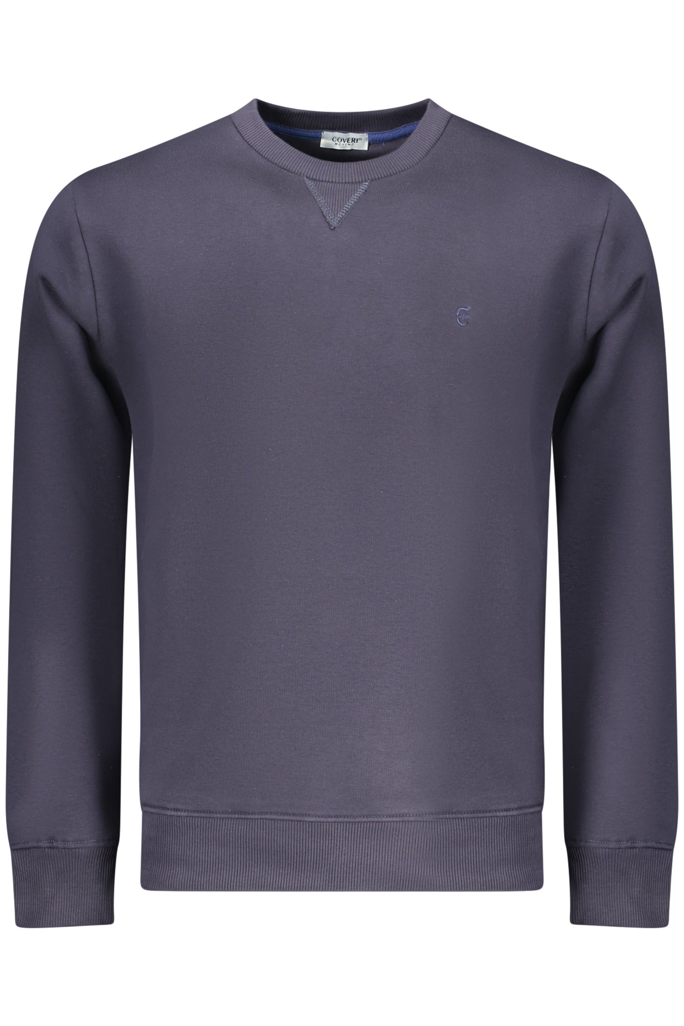 COVERI MOVING FELPA SENZA ZIP UOMO BLU