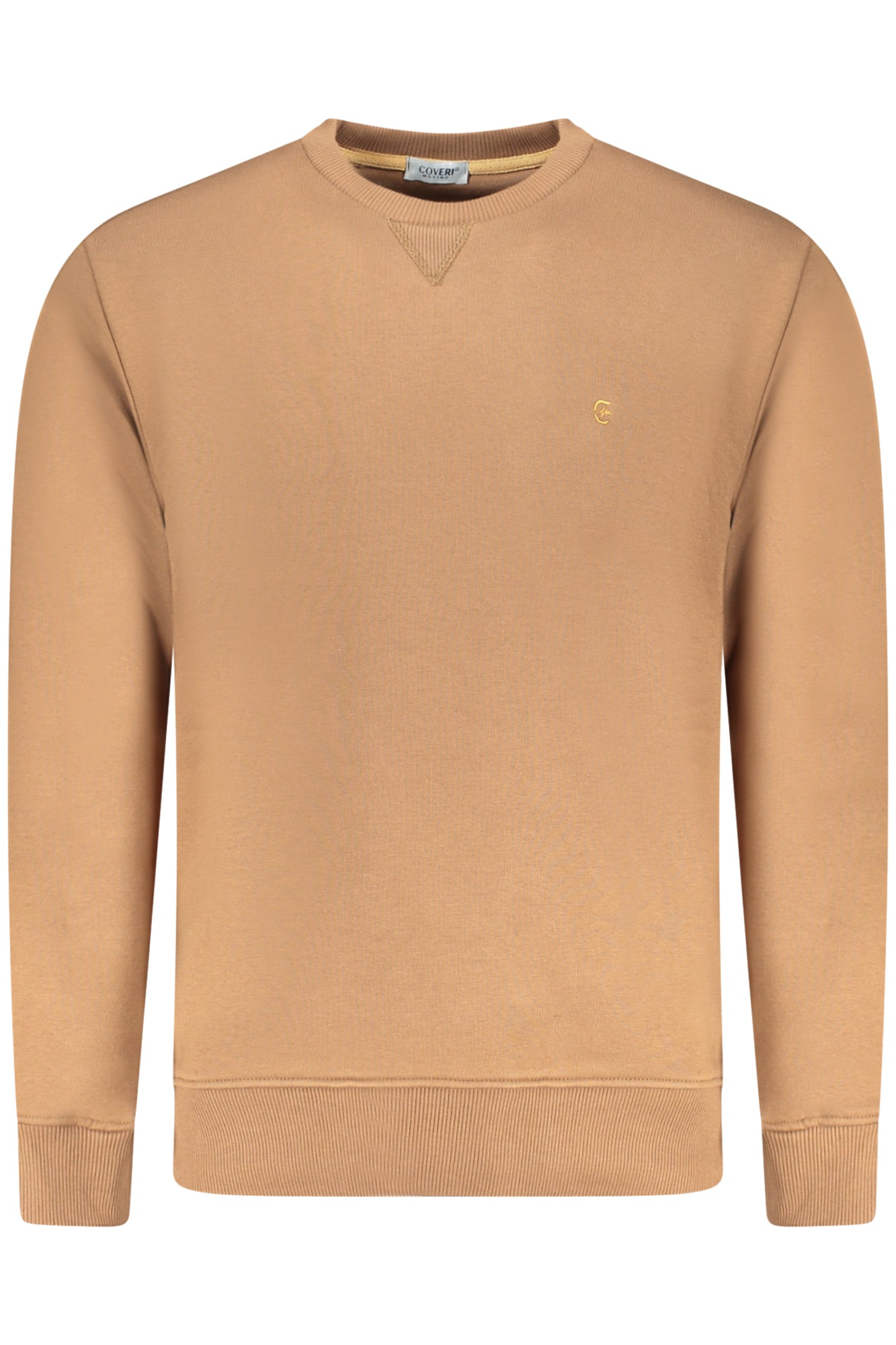COVERI MOVING FELPA SENZA ZIP UOMO MARRONE