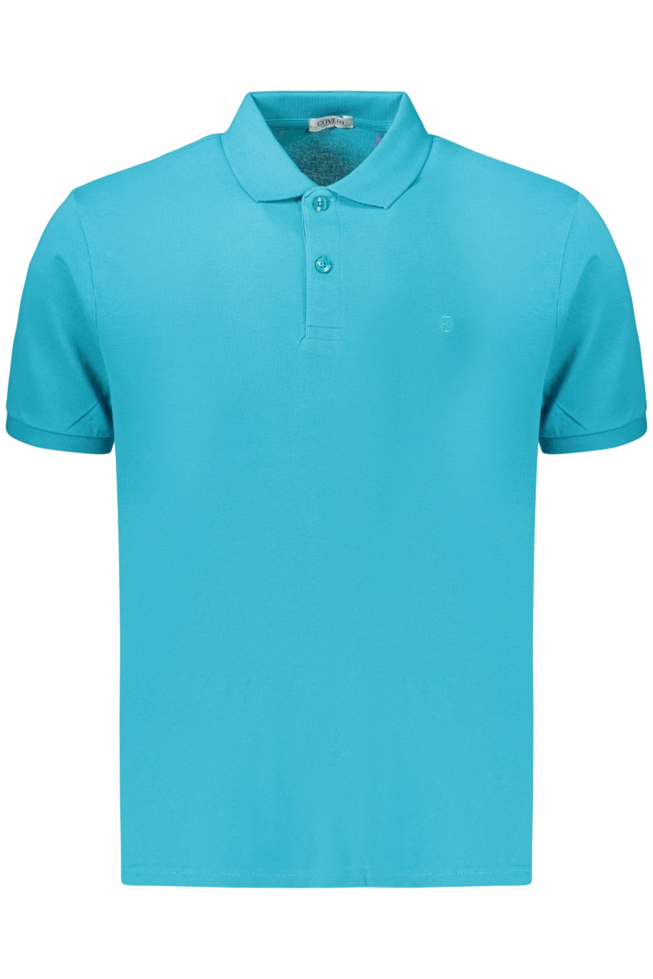 COVERI MOVING POLO MANICHE CORTE UOMO AZZURRO