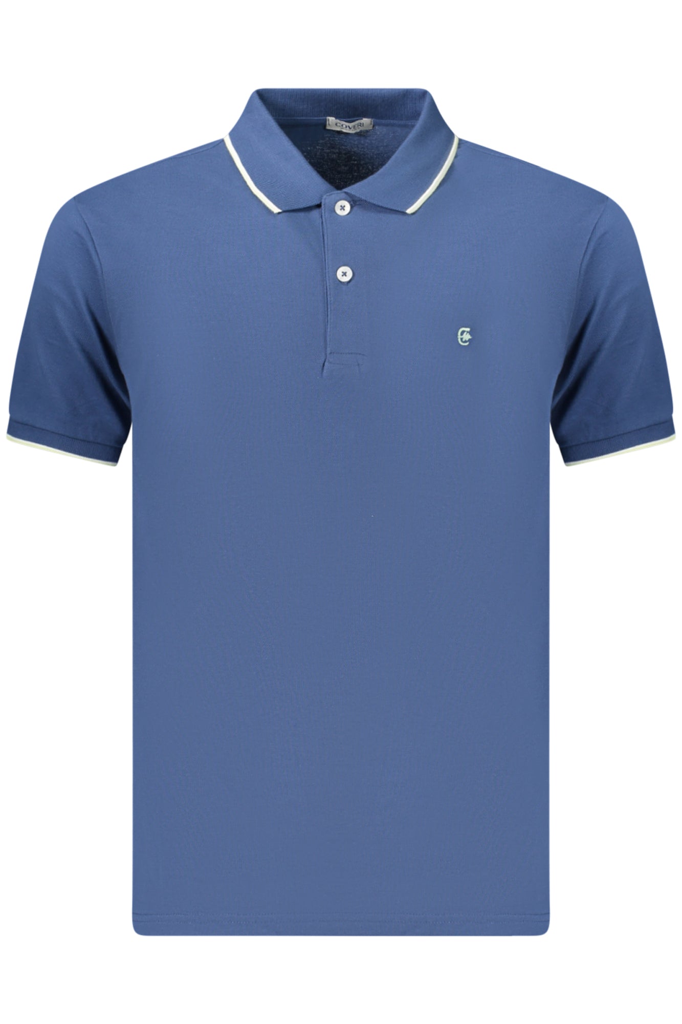 COVERI MOVING POLO MANICHE CORTE UOMO BLU