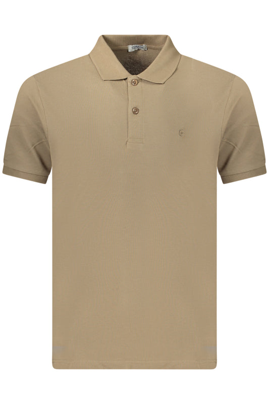 COVERI MOVING POLO MANICHE CORTE UOMO MARRONE